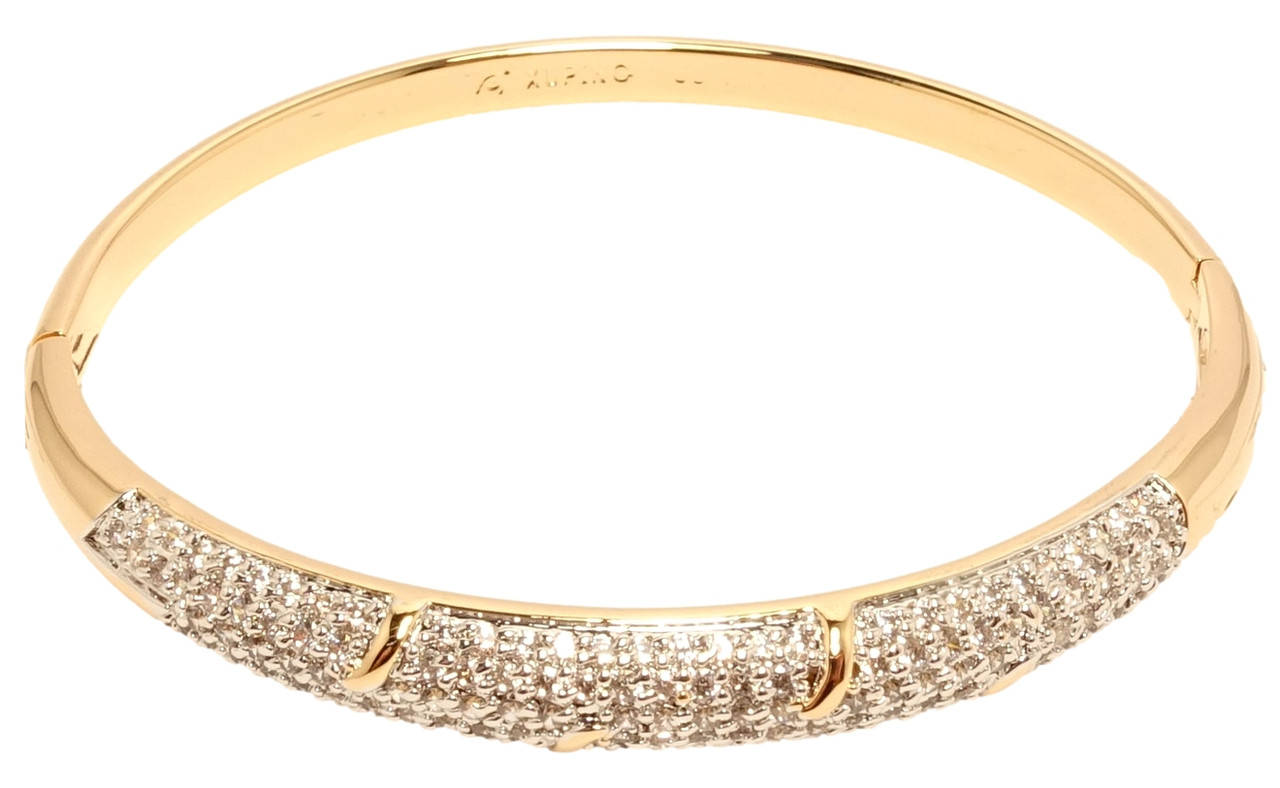 

Браслет Xuping Позолота + Родий "Инкрустация цирконием с узором" ø 6 см