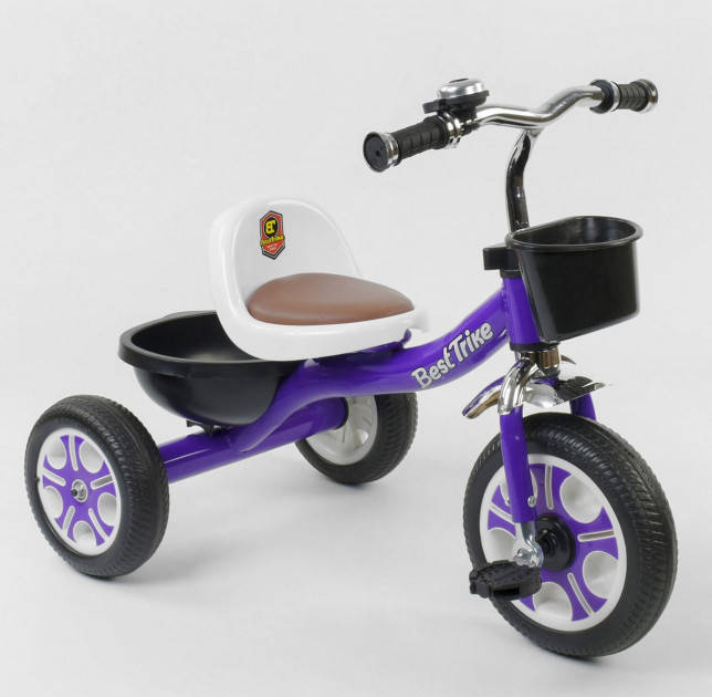 

Велосипед детский 3-х колёсный Best Trike LM фиолетовый