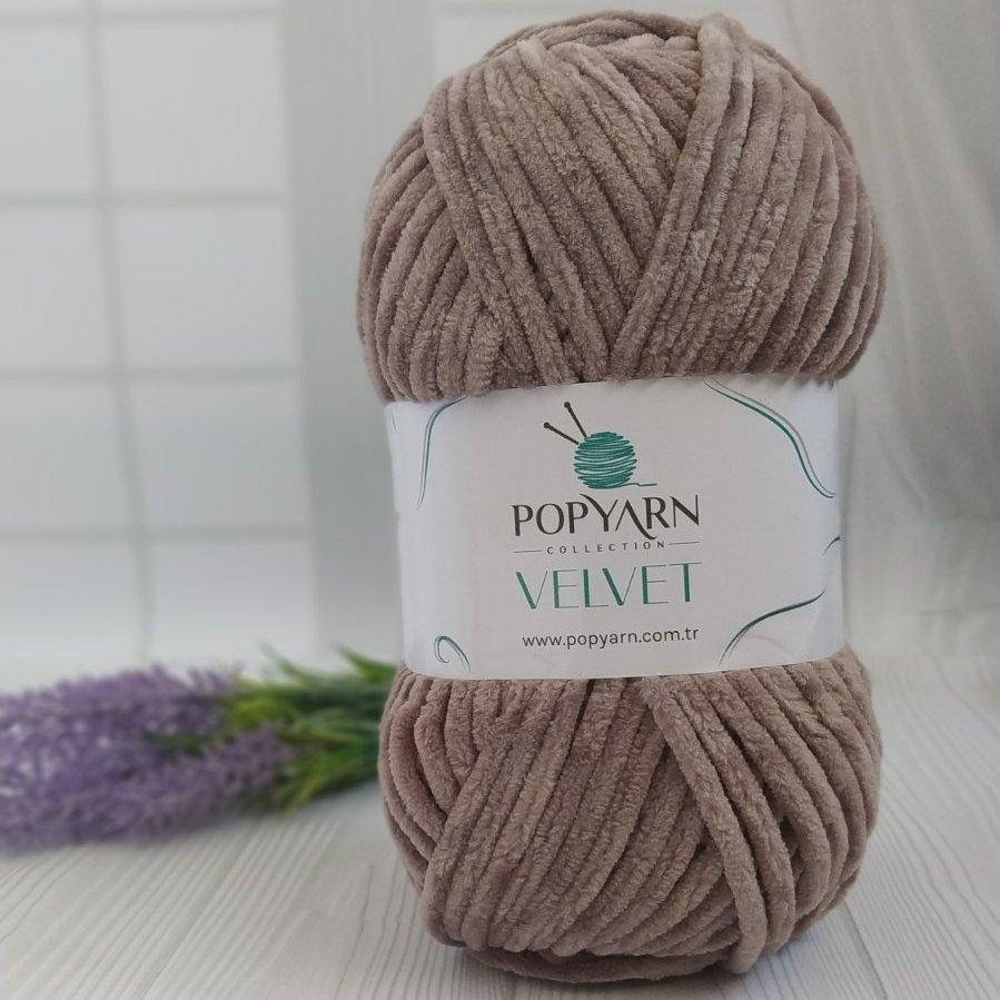

Popyarn Velvet №017 грибний