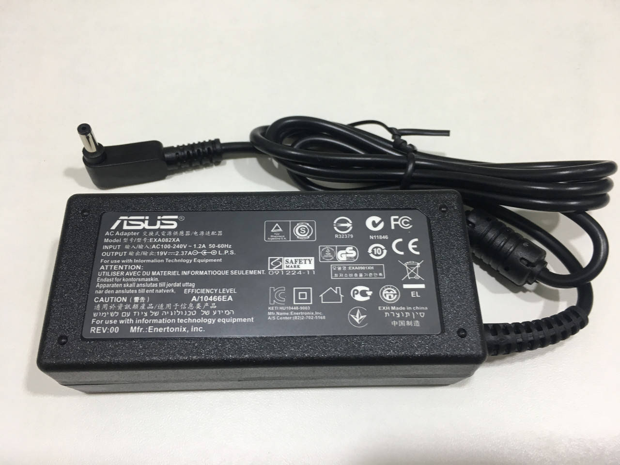 

Зарядка,Блок питания для ноутбука Asus 19V 2.37A 45W (4.0*1.35)мм