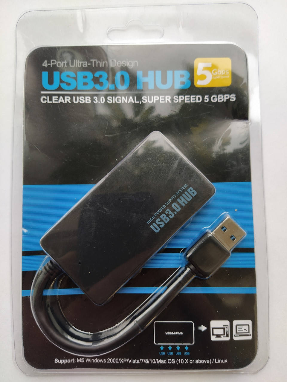 

USB HUB 4 порта 3.0. разветвитель, концентратор
