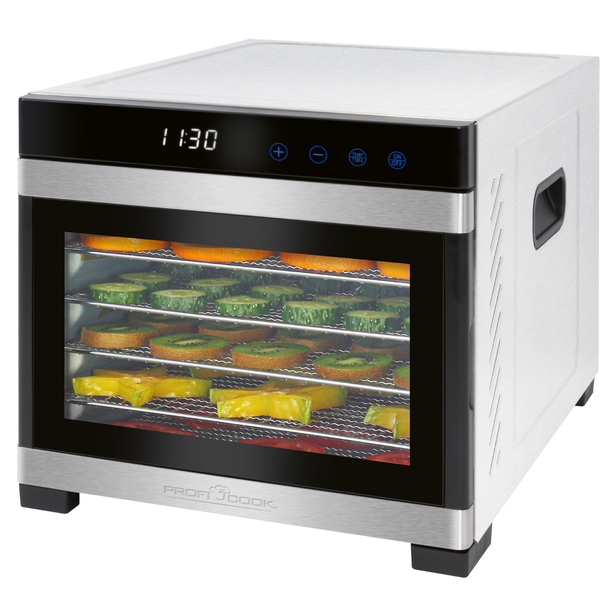 

Дегидратор из нержавеющей стали ProfiCook PC-DR 1218 (650 Вт. 6 сит) Германия
