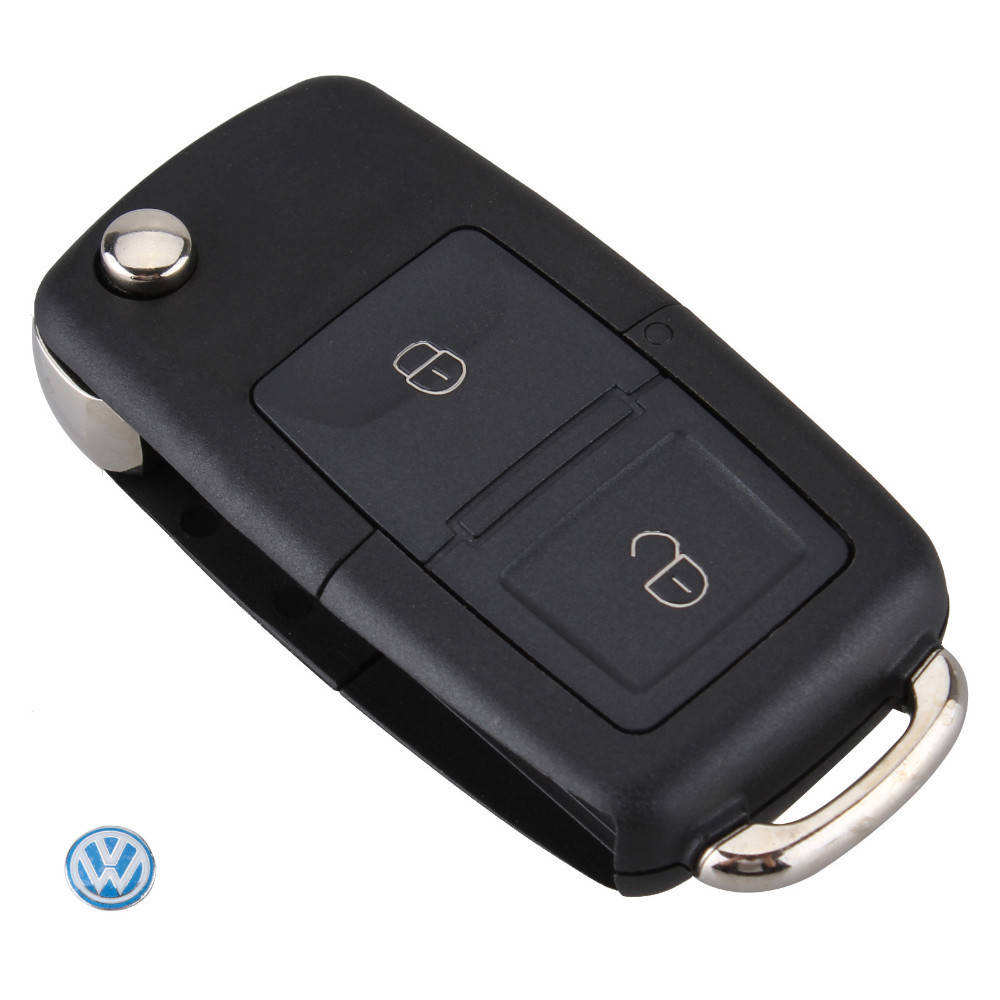 

Корпус выкидного ключа VW/Skoda/Seat (2 кнопки+Логотип VW)