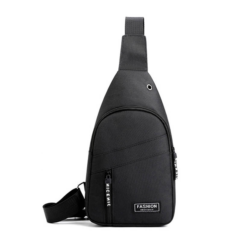 

Сумка месенждер Lesko TT-0183-2 Black через плечо мужская, Черный