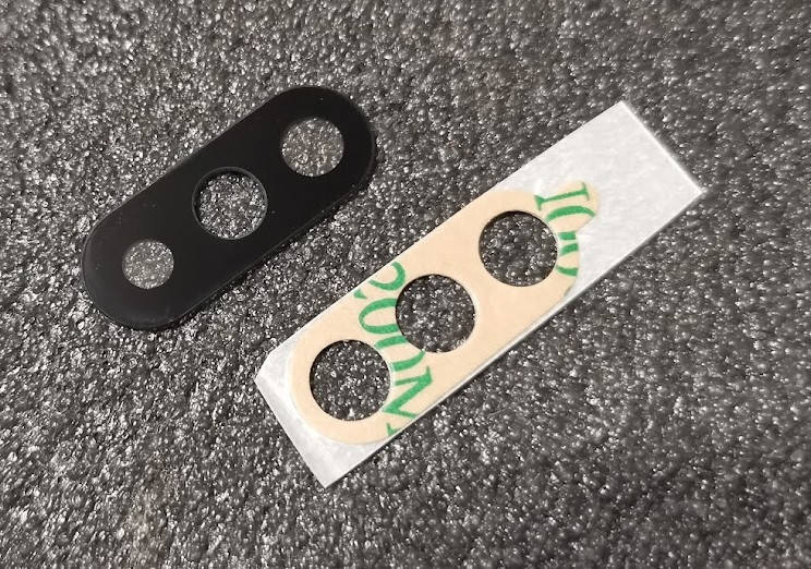 

Стекло камеры для Xiaomi Mi 8 SE | Mi8 SE | M1805E2A черное, Черный