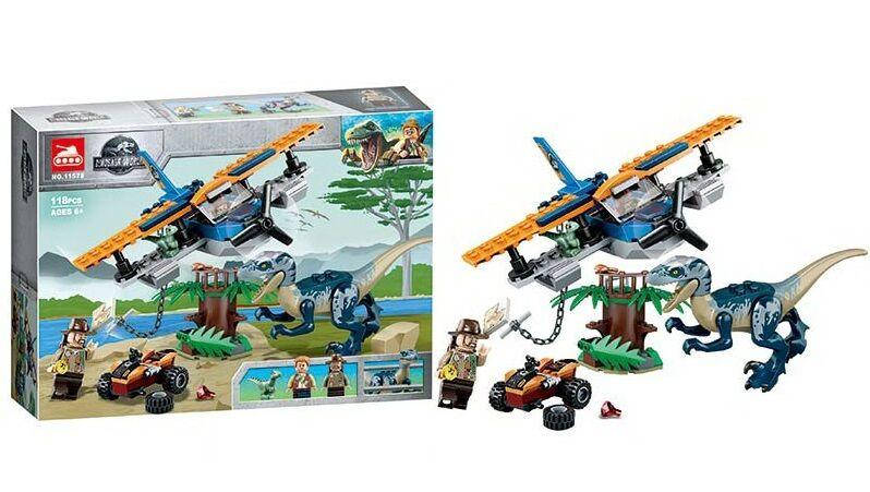 

Конструктор Dino World “Парк с динозаврами”, 118 деталей, в коробке 11578