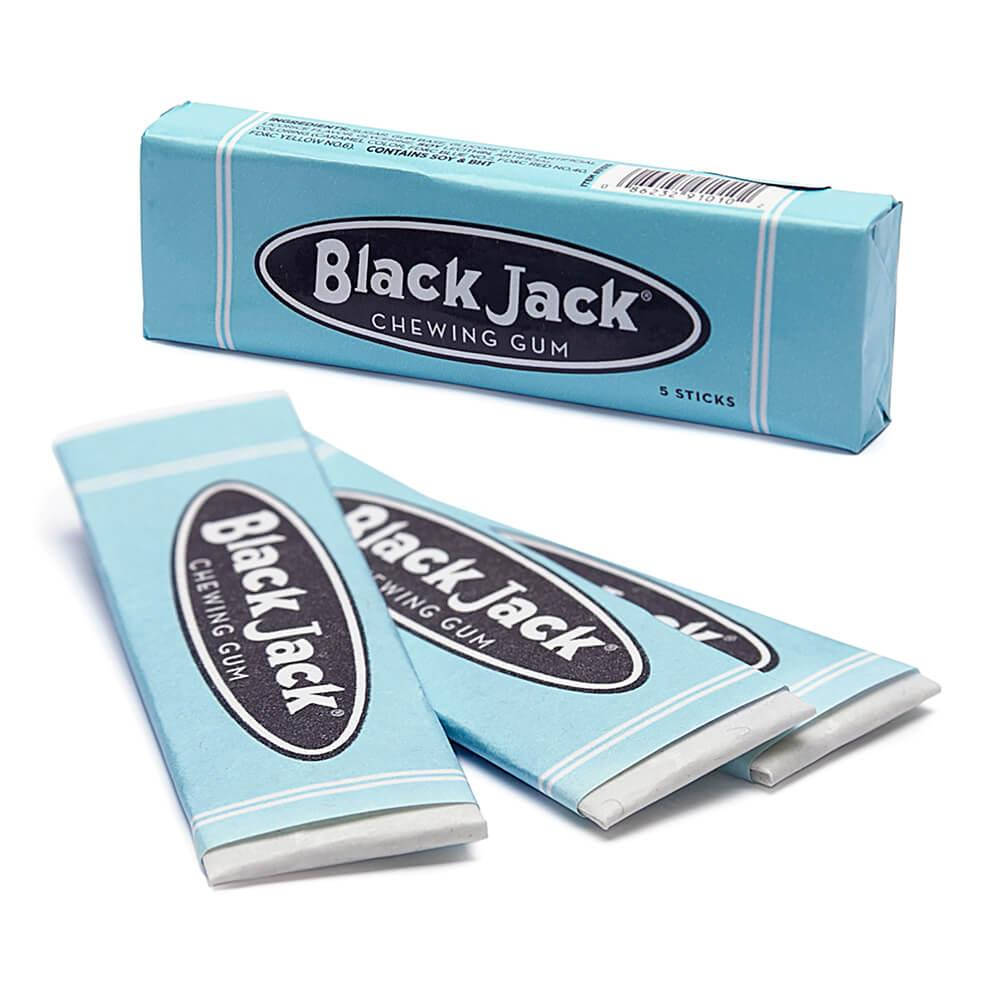 

Жвачки Black Jack Chewing Gum 5 Sticks