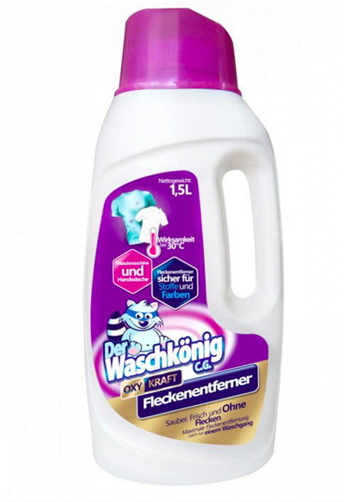 

Пятновыводитель жидкий Waschkonig Oxy Fleckentferner Kraft 1,5L
