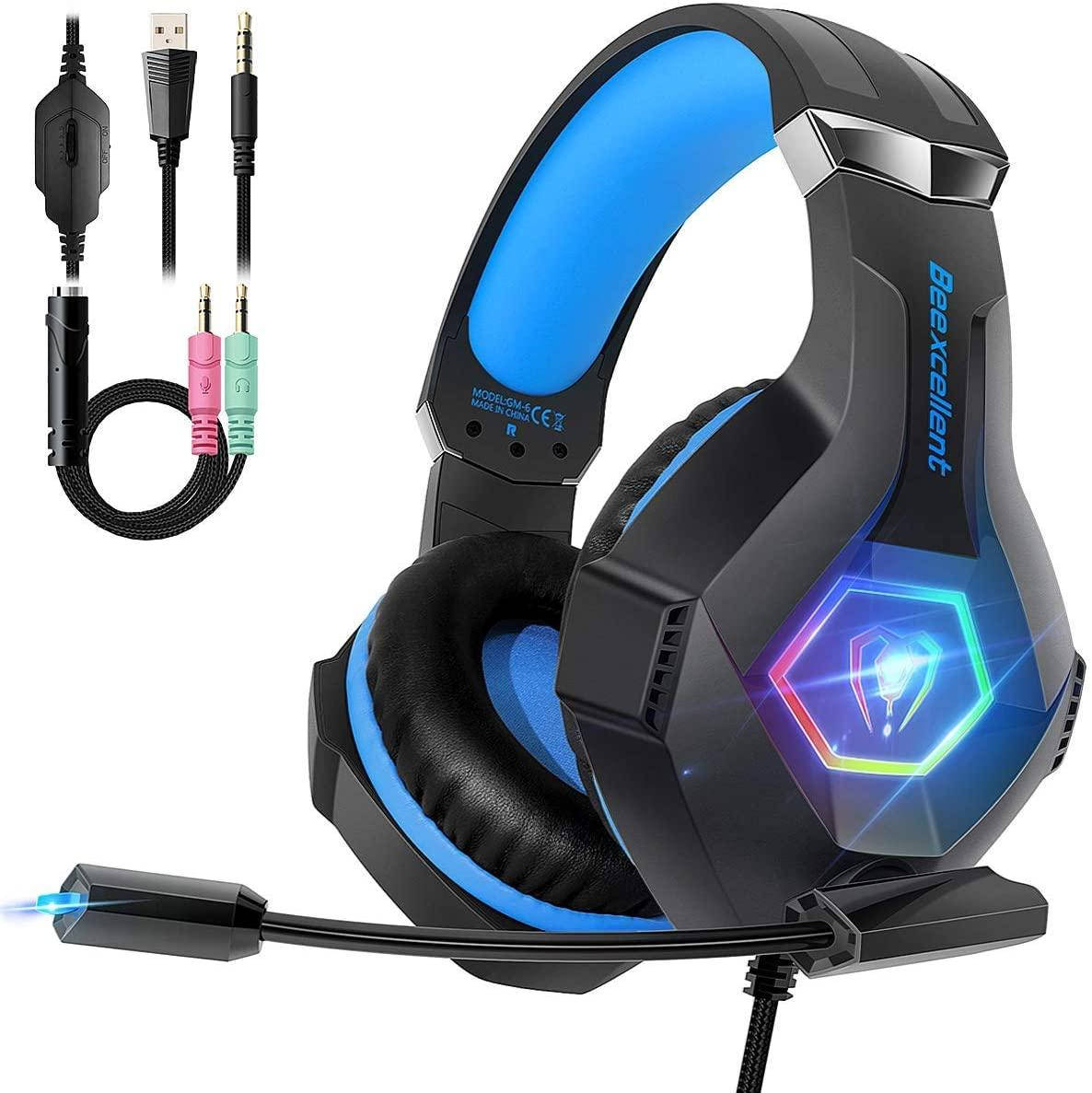 

Игровая гарнитура наушники для геймера Beexcellent GM-6