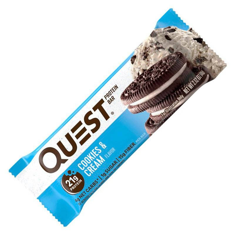 

Батончик Quest Nutrition Protein Bar, 60 грамм Печенье с кремом