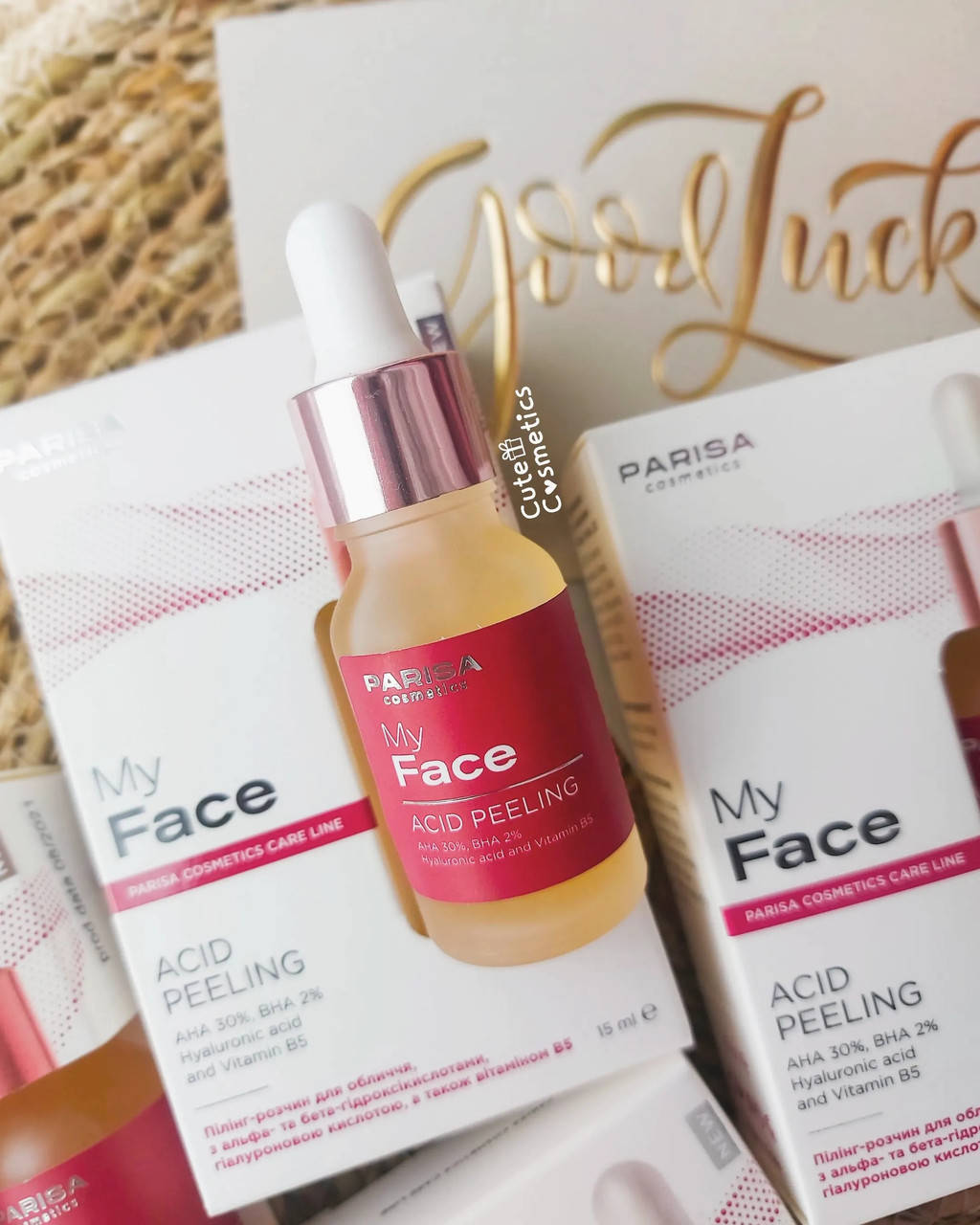

Кислотный пилинг для лица Parisa Cosmetics, 15 ml.