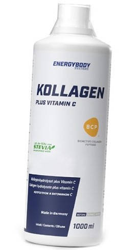 

Коллаген Energy Body Kollagen plus vitamin C 1 л Топ продаж