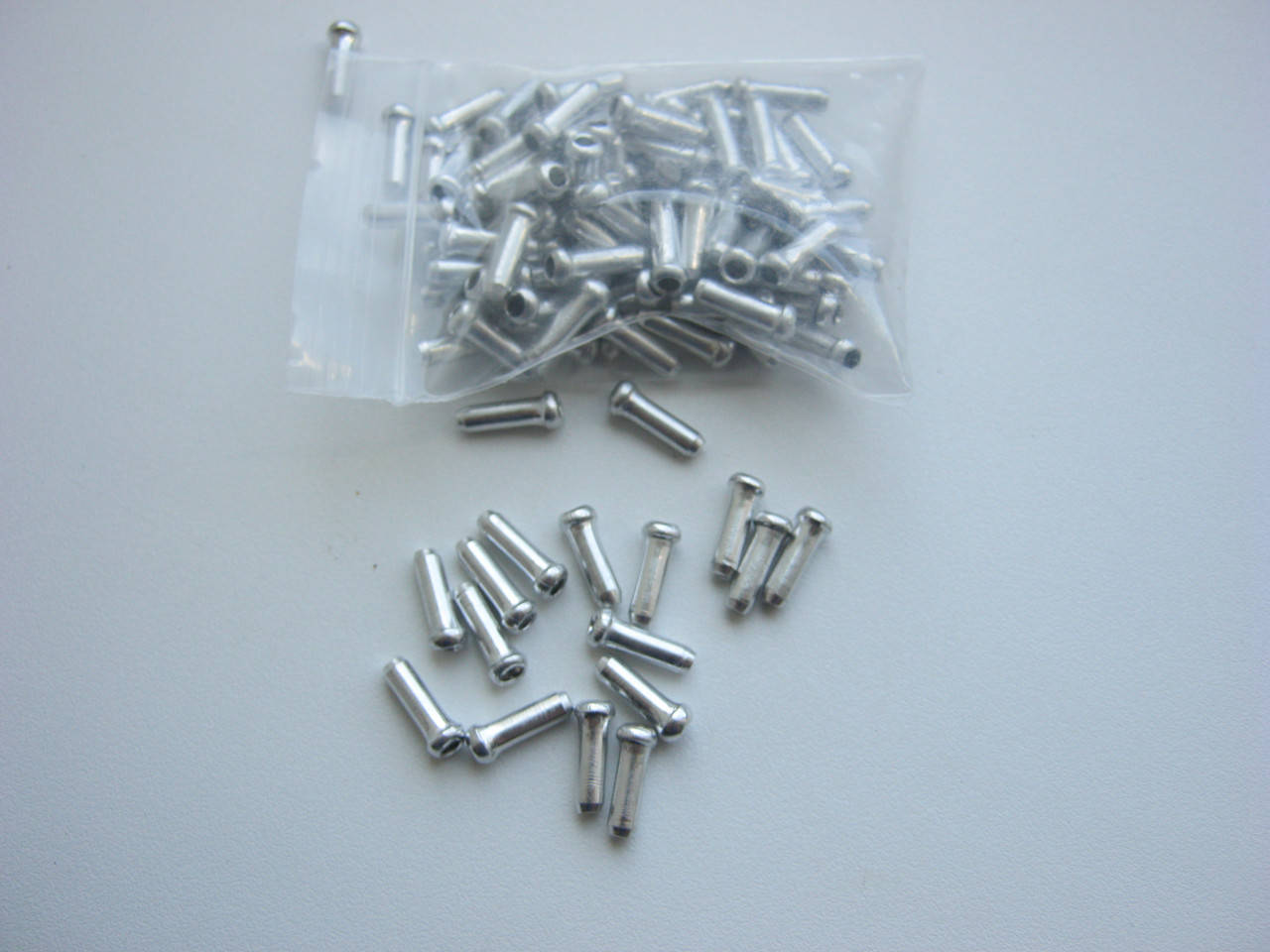 

Наконечник для троса 100 шт концевик заглушка законцовка тросика велосипеда вело