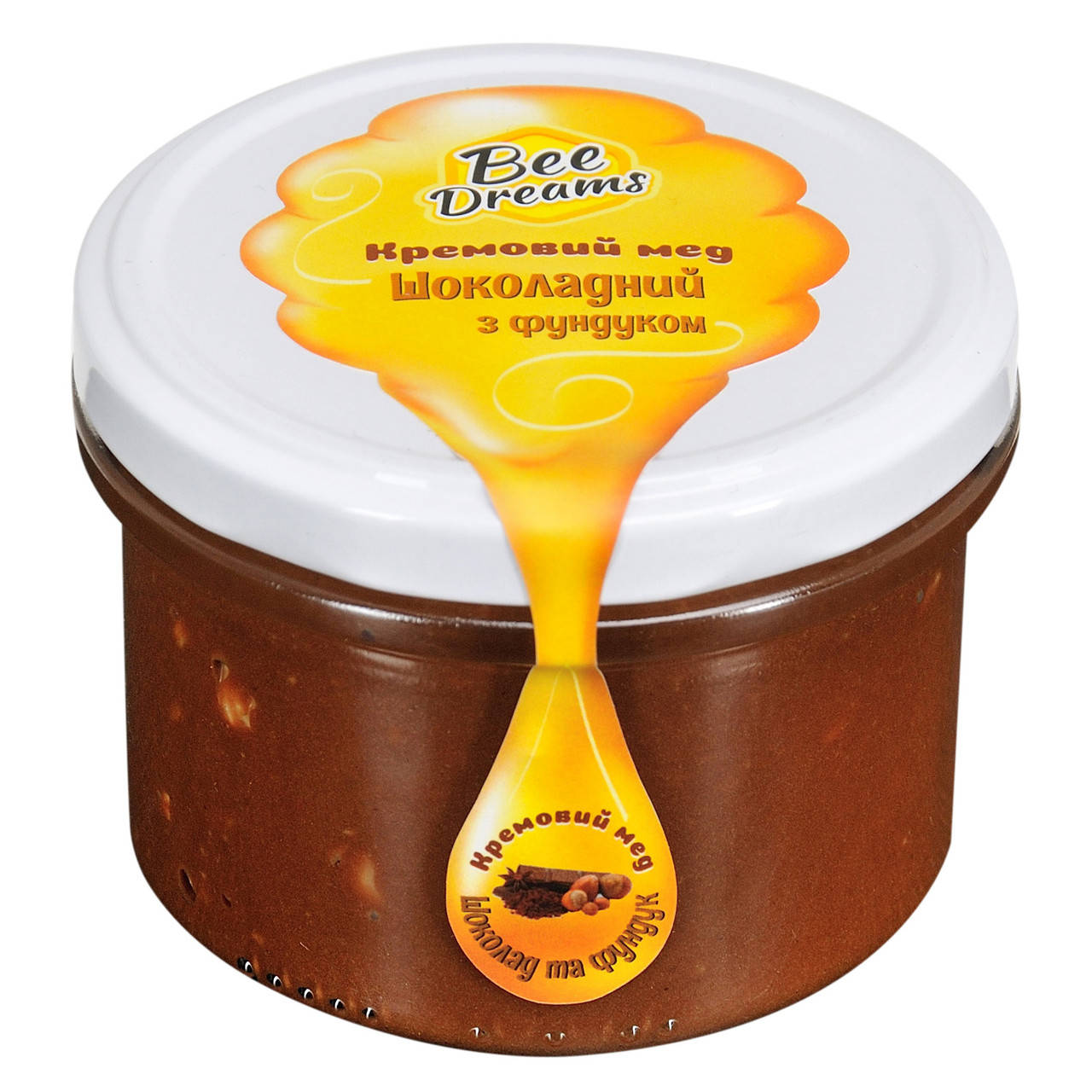 

Кремовий мед "Шоколадний з фундуком" 250g