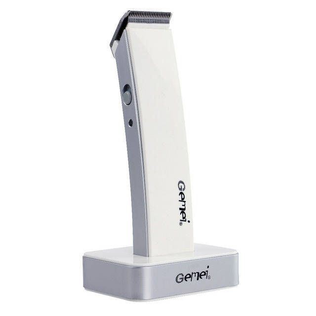 

Триммер для бороды и усов Gemei GM 717 White . Lodo4ka