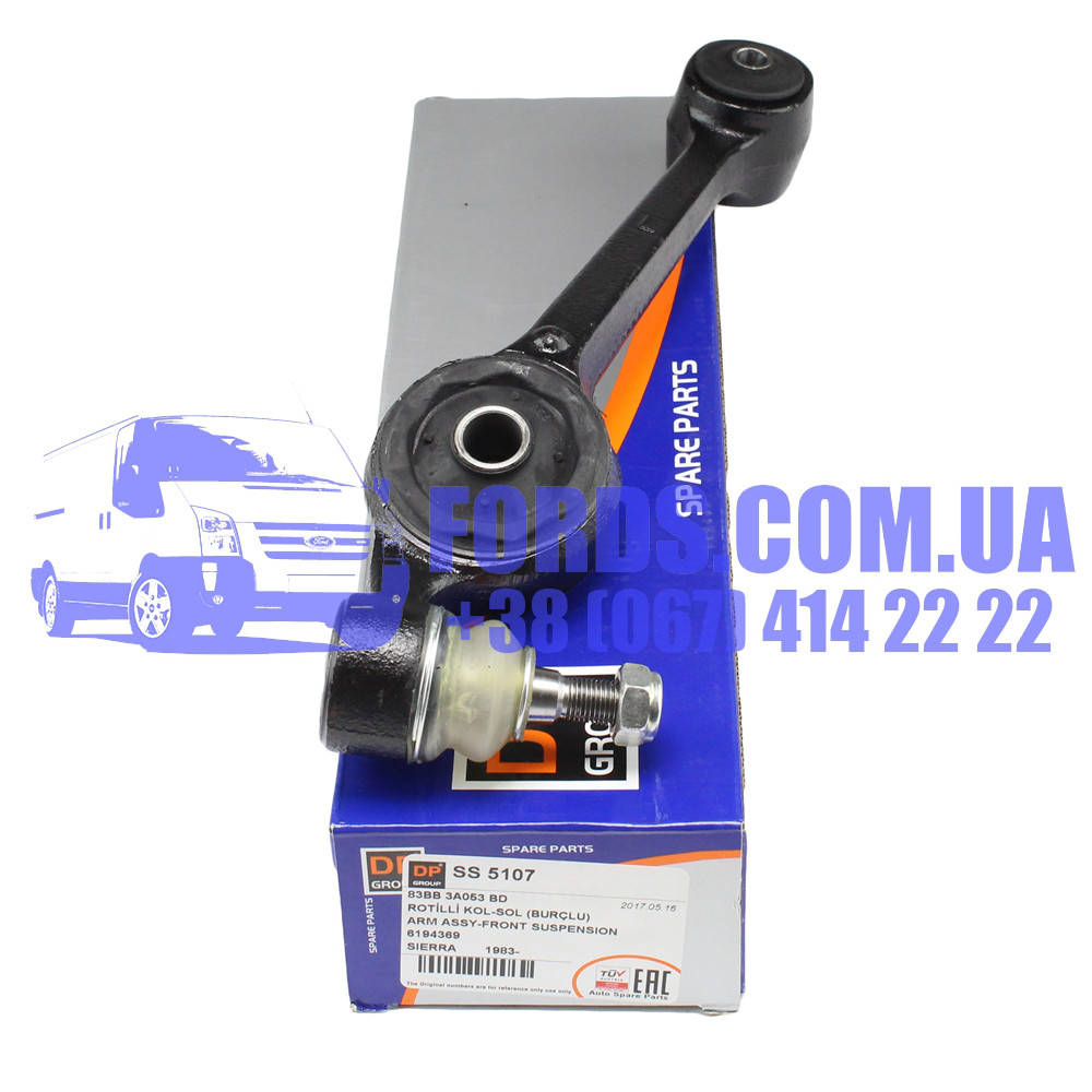 

Рычаг передний левый FORD SIERRA 1982-1993 (6194369/5021461/SS5107) DP GROUP