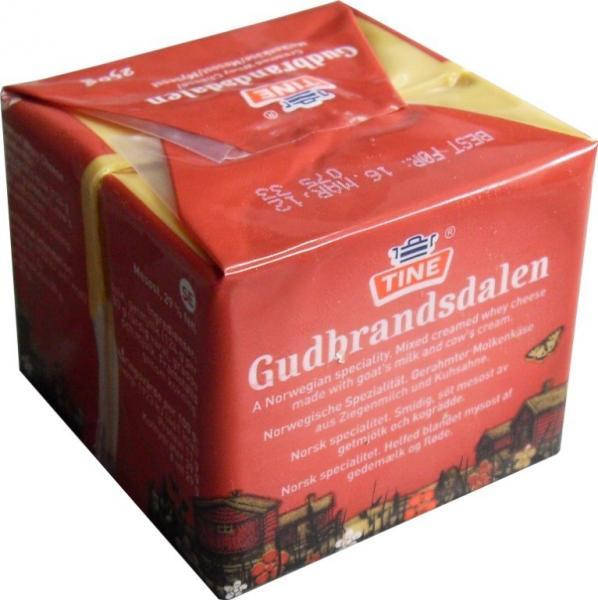 

Сыр норвежский брюност гудбрандсдален Tine Gudbrand Goat Cheese 250 г
