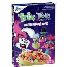 

Хлопья Trix Trolls with Marshmallows 274g