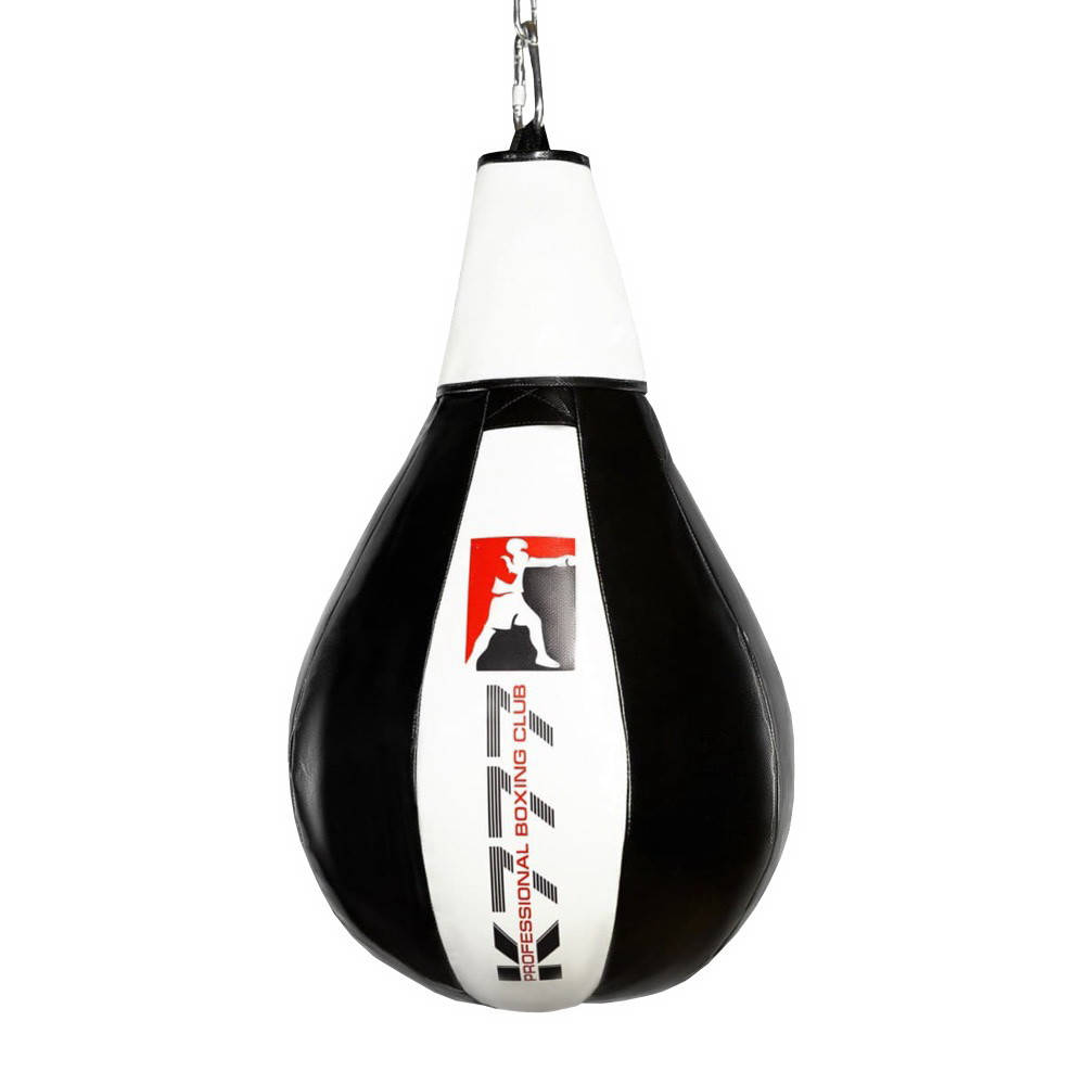 

Боксерская груша Капля Карат 70 см вес 30 кг Черно-белая (kar_0005), Белый