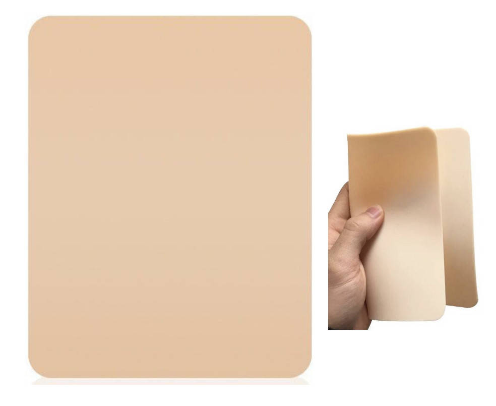 

Латексный коврик для перманентного макияжа тренировочный чистый Премиум 190*150mm