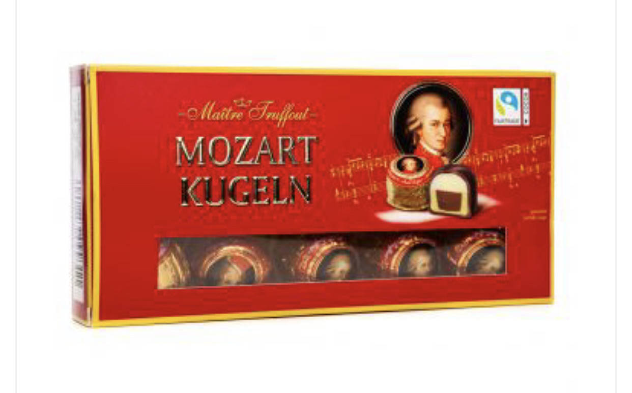 

Конфеты Maitre Truffout Mozart Kugeln 200г