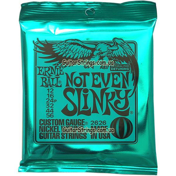 

Струны Ernie Ball 2626 Not Even Slinky Drop Tuning 12-56