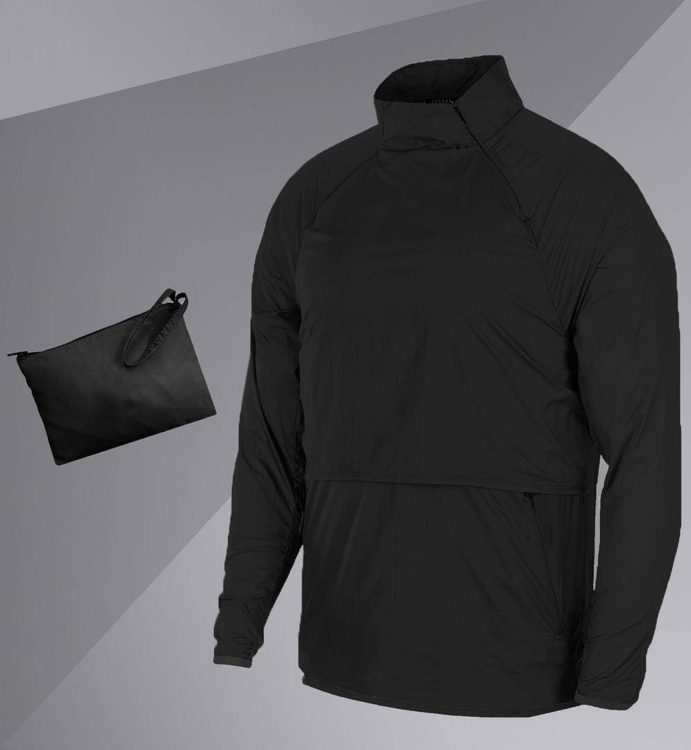 

Tech Packable Anorak With Bag чёрный(без логотипа)