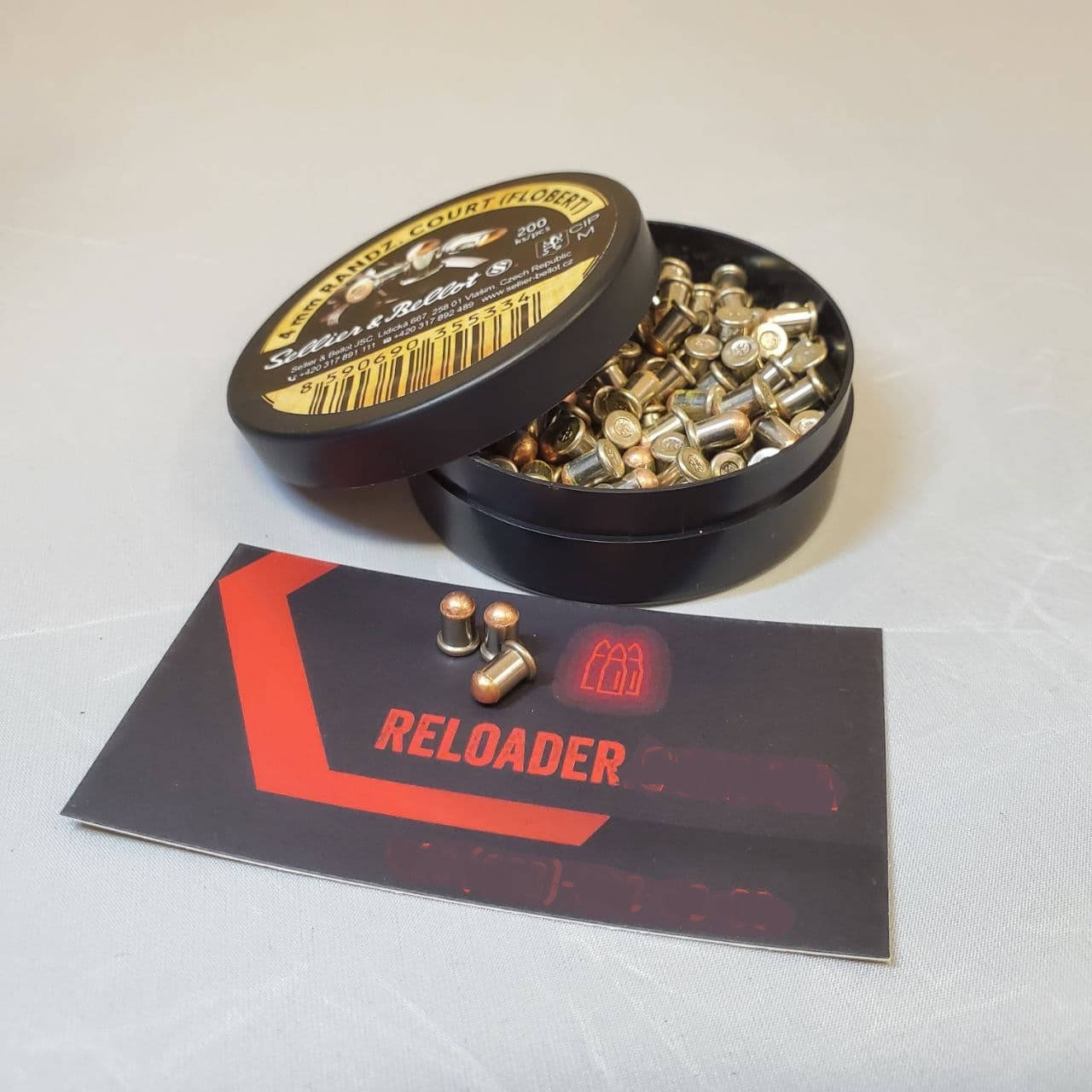 

Патроны Флобера Sellier & Bellot Randz Court 4mm 0.5 г 200 шт.