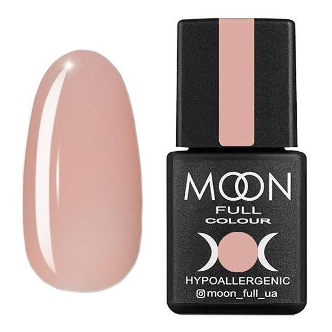 

Гель лак Moon Full color Gel polish №301 (светлый персик, эмаль), 8 мл