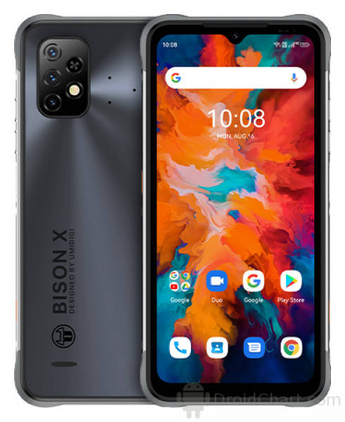 

Смартфон Umidigi Bison X10 Black 4/64Gb 6150mAh NFC Android 11