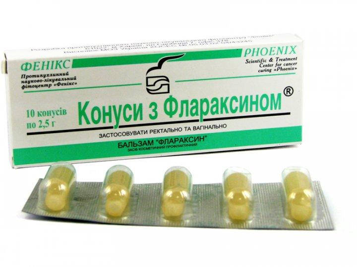 

Конусы свечи с флараксином 10 шт Феникс