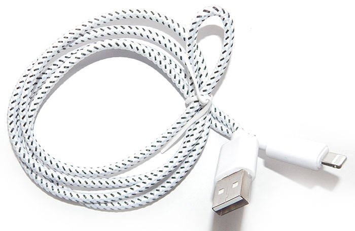 

Кабель USB для iPhone 5/6/7, Белый