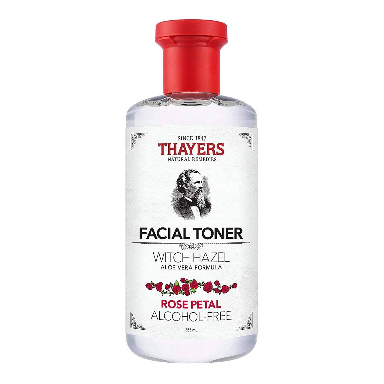 

Тоник для лица Thayers, без спирта, с гамамелисом и алоэ вера, Rose Petal, (355 мл)