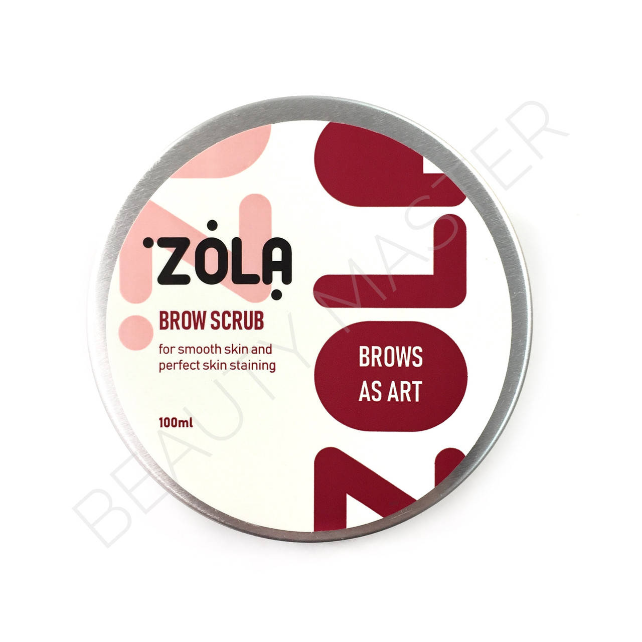 

ZOLA скраб для бровей, банка, 100мл
