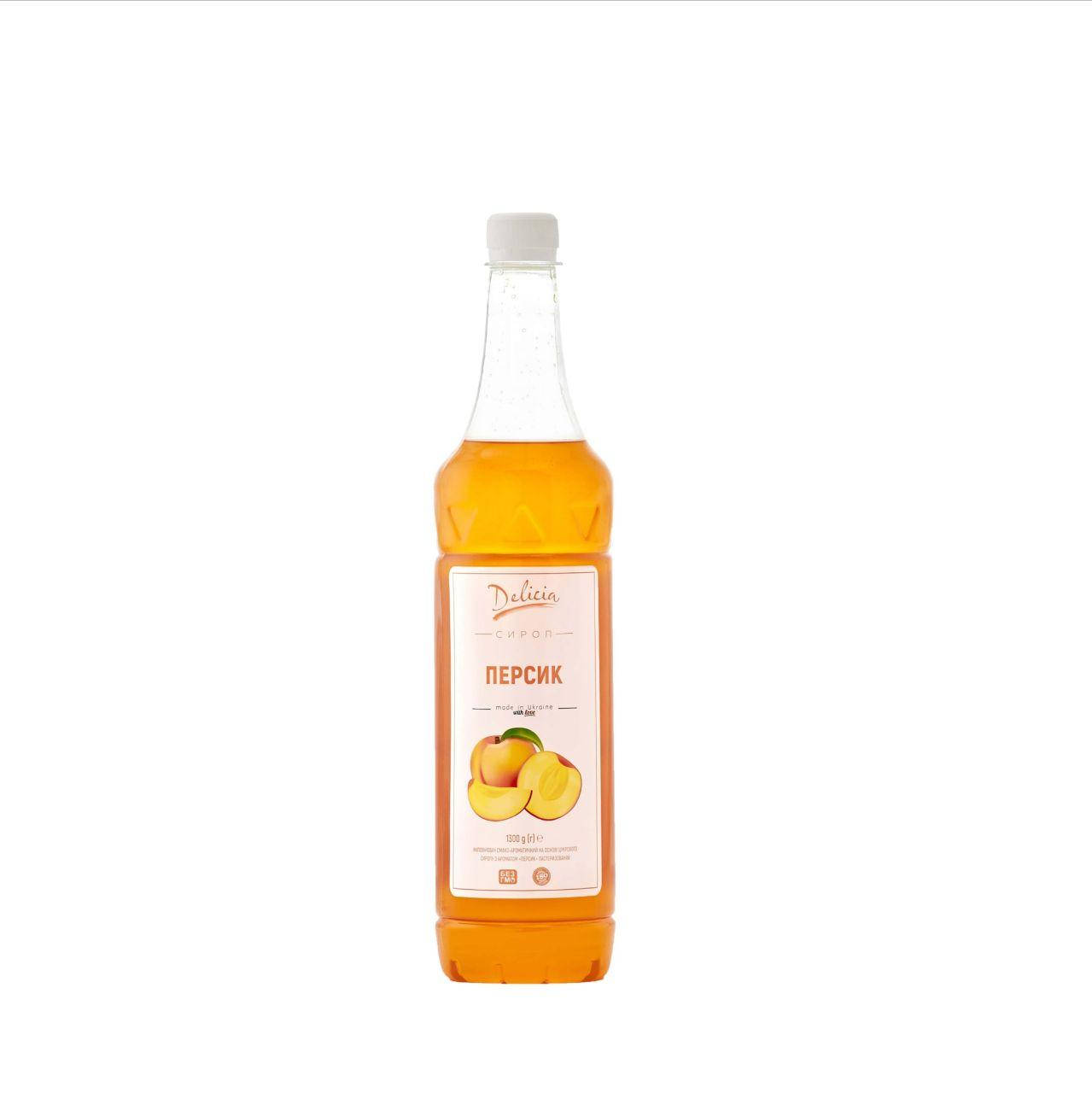 

Сироп Персик Delicia 1300 г