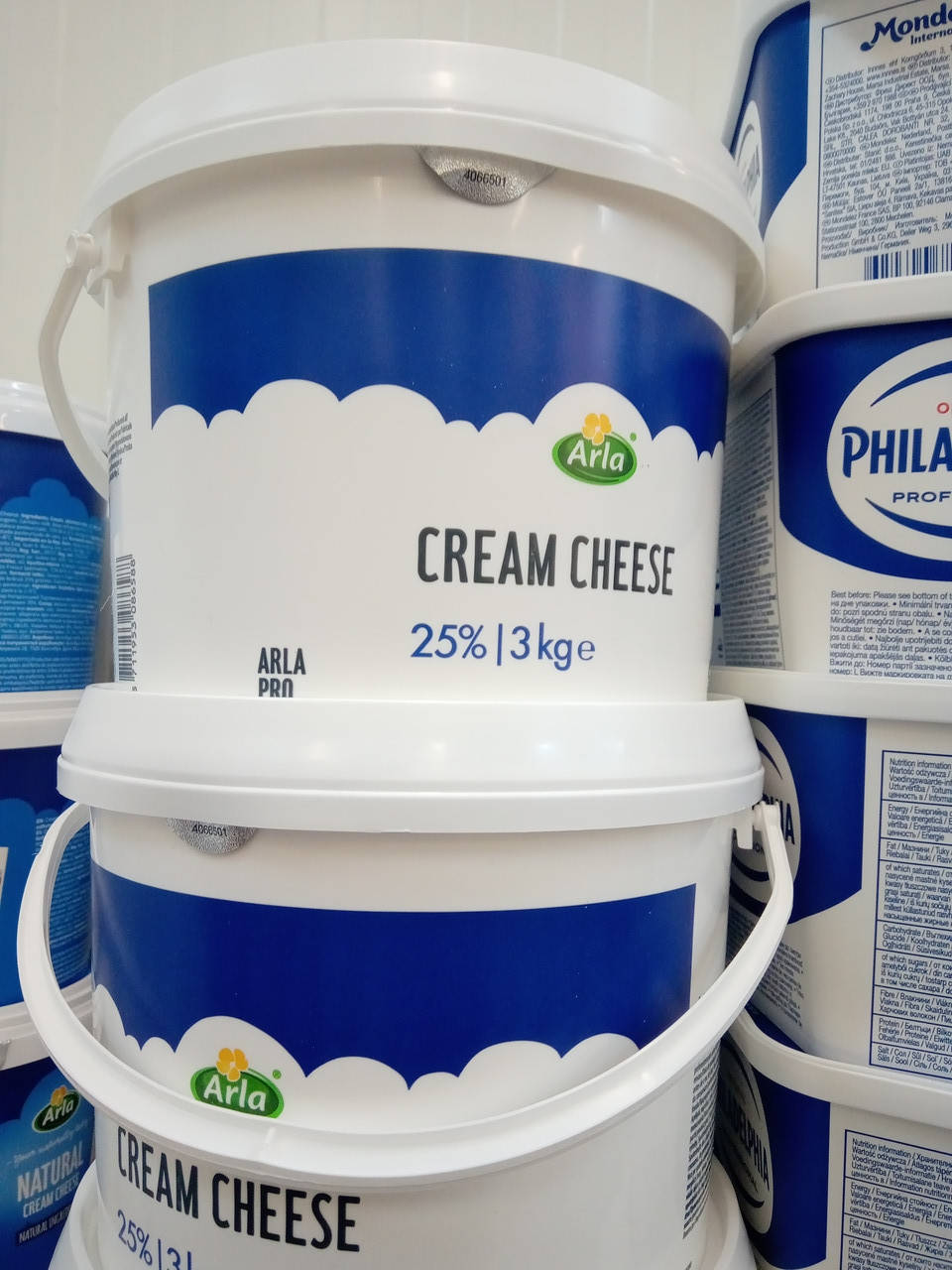 

Крем сыр сливочный 25% ж. 3 кг ТМ Arla