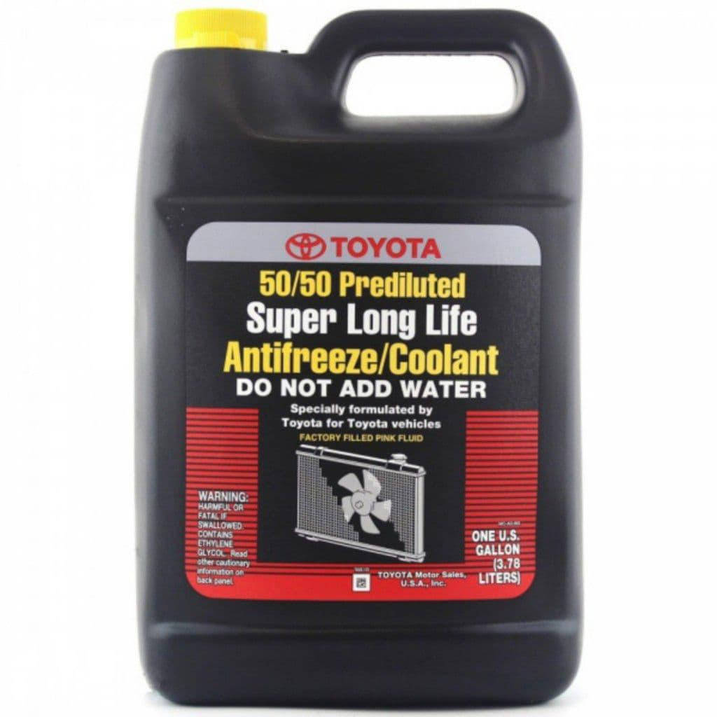 

Антифриз Toyota Super LL Coolant, PINK 3.785л (00272SLLC2) ORG 00272SLLC2, Красный