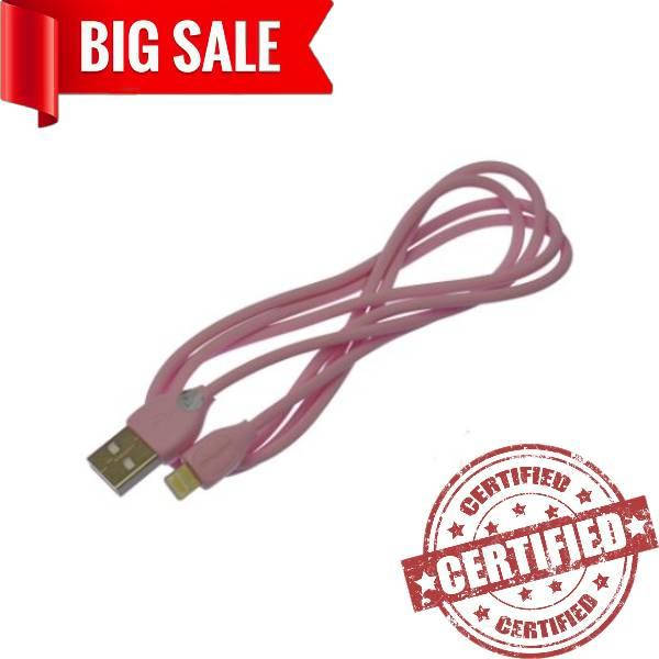 

USB кабель Remax RC-050i Lightning pink