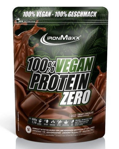 

IronMaxx 100% Vegan Protein Zero 500g.
