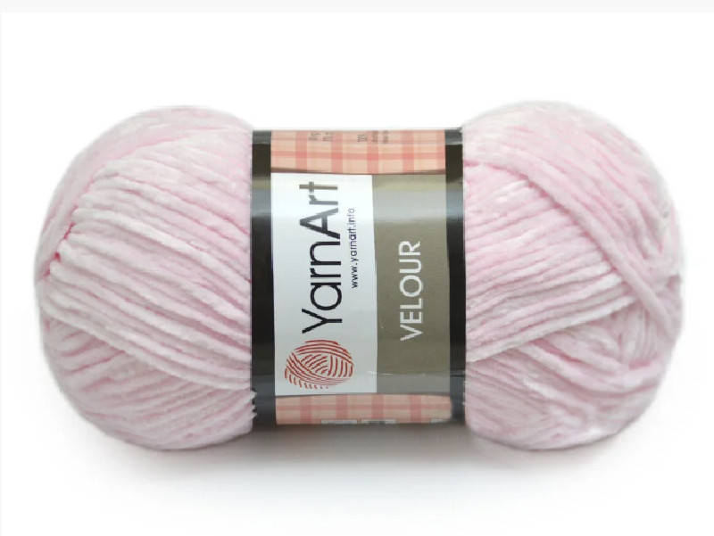 

YarnArt Velour, Розовый №854