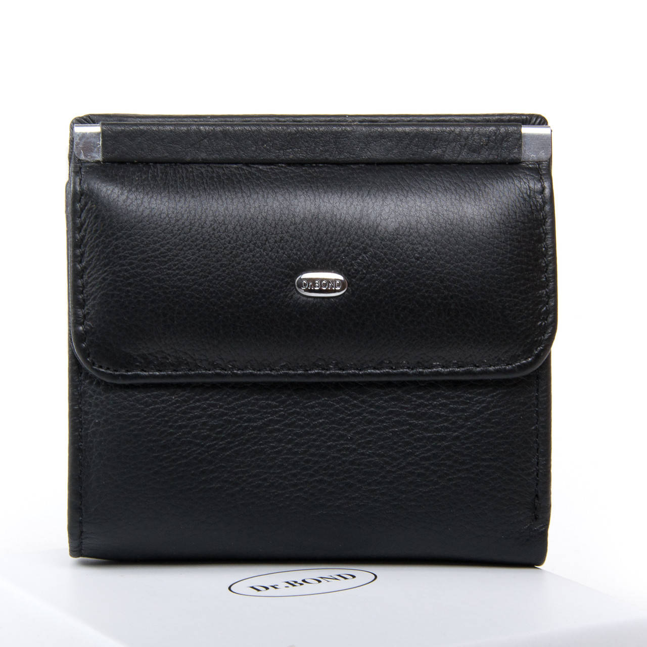 

Женский кошелек Classic кожа DR. BOND WN-3 черный