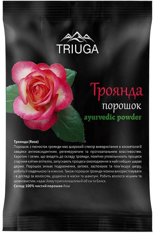 

Triuga Порошок аюрведический натуральный Роза, 50г