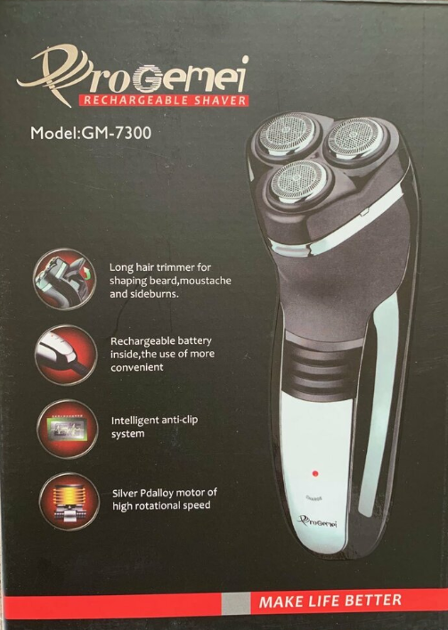 

Электробритва с триммером ProGemei GM-7300