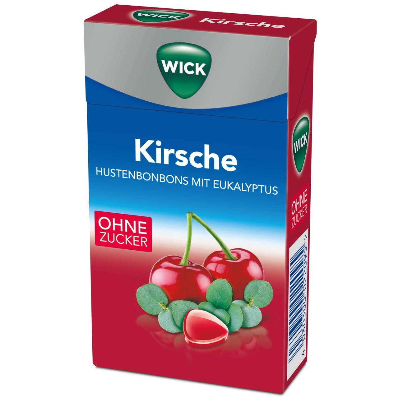 

Драже без сахара Wick Kirsche 46g