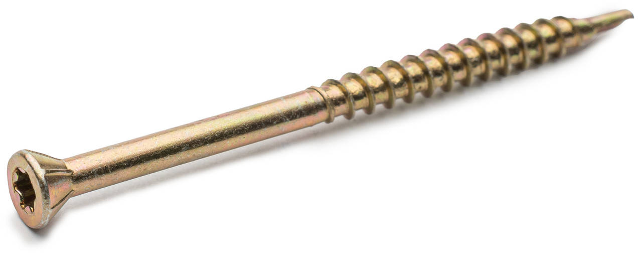 

Шуруп для деревянного пола HW-F 3.5х50 мм., желтый цинк