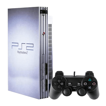 

Консоль Sony PlayStation 2 FAT Free Модифицированная Silver Б/У Хороший