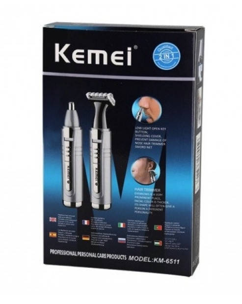

Гигиенический триммер Kemei Km-6511 для носа и ушей