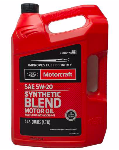 

Оригинальное моторное масло Ford Motorcraft Synthetic Blend 5W-20 4.73 л. XO5W205Q3SP