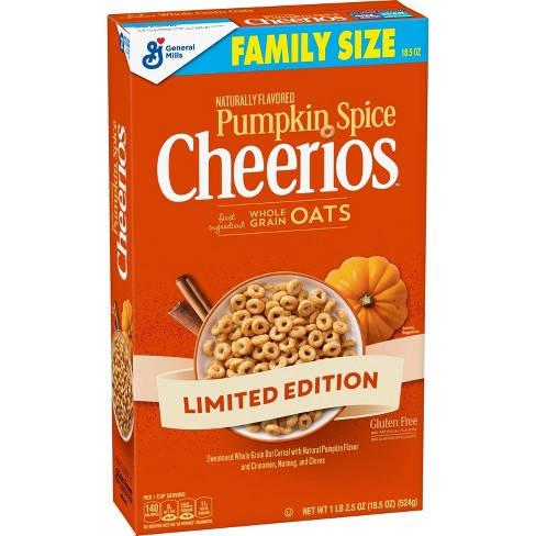 

Cheerios Pumpkin Spice 524 g