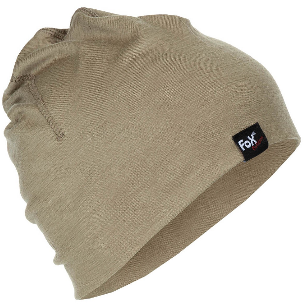 

Шапка зимняя Fox Outdoor "Merino Lite" койот 100% шерсть (10929R), Кофе с молоком